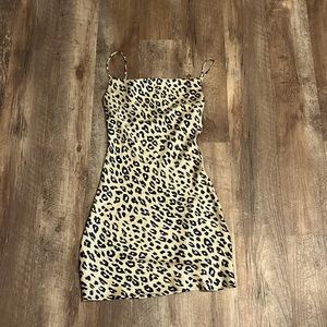 Silk cheetah print